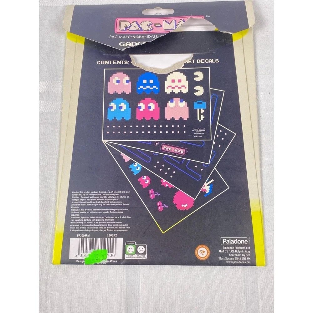 Pac-Man Gadget Decals Video Game Stickers for Laptops , Smart Phones , Tablets‎